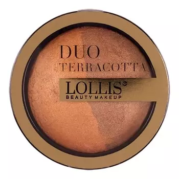 LOLLIS Румяна для лица Duo Terracotta