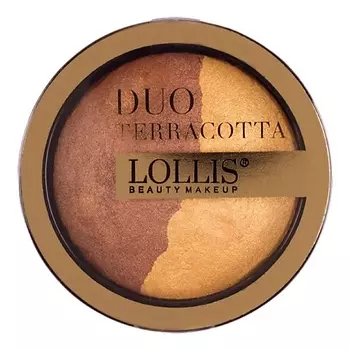 LOLLIS Румяна для лица Duo Terracotta