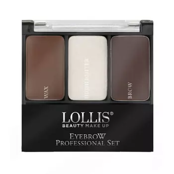 LOLLIS Тени для бровей Eyebrow Professional Set
