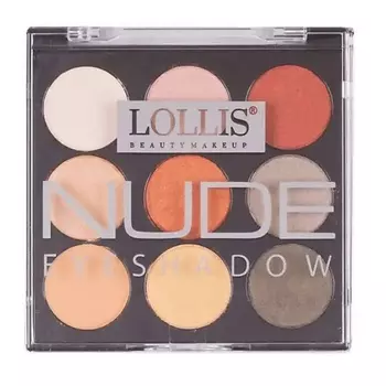 LOLLIS Тени для век Eyeshadow Palette Nude 9