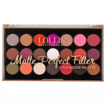 LOLLIS Тени для век Matte Perfect Filter Eyeshadow Palette