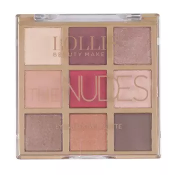 LOLLIS Тени для век The Nudes Eyeshadow Palette