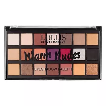 LOLLIS Тени для век Matte Warm Nudes Eyeshadow Palette 21