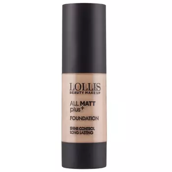 LOLLIS Тональный крем для лица All Matt Plus+Foundation