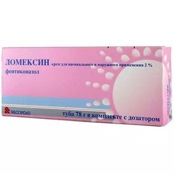 Ломексин крем ваг. 2% 78г N1