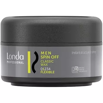 LONDA PROFESSIONAL Воск для волос классический Men Spin Off Classic Wax