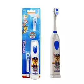 LONGA VITA Зубная щетка детская Paw Patrol ротационная + 2 насадки, для детей от 3-х лет