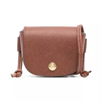 LONGCHAMP Сумка Cow Leather Shoulder Bag Coin Purse Regular Women's Brown