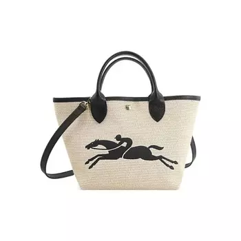 LONGCHAMP Сумка Le Panier Pliage Canvas Bag Trumpets Women's Black