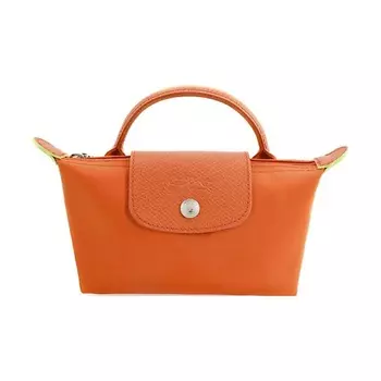 LONGCHAMP Сумка Le Pliage Green Recycled Canvas With Leather Trim Canvas Bag