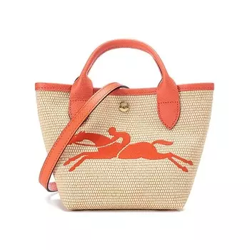 LONGCHAMP Сумка Le Pliage Paris Handbags Khaki & Orange