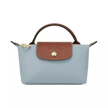 LONGCHAMP Сумка Le Pliage Recycled Polyamide Canvas Handbag Women's Blue & Brown
