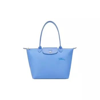 LONGCHAMP Сумка Recycled Polyamide Canvas Tote Bag Shopping Bag Handbag Women's Blue