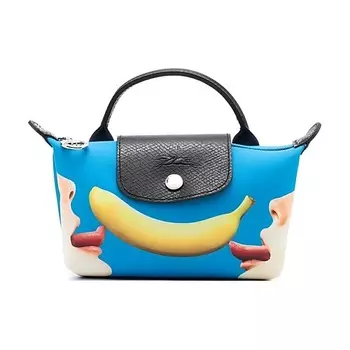 LONGCHAMP Сумка ToilerPaper Collaboration Recycled Polyester Canvas Tote Bag