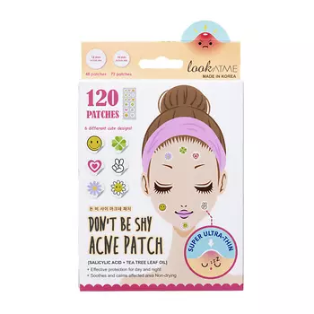 LOOK AT ME Патчи для проблемной кожи Don't Be Shy Acne Patch 8pcs