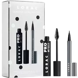 LORAC Набор Тушь для ресниц PRO Plus Fiber Mascara и Подводка для век PRO Liquid Eyeliner