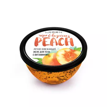 LOREN COSMETIC Фруктовое желе для тела ПЕРСИК