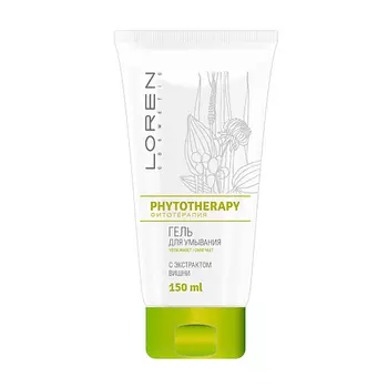 LOREN COSMETIC Гель для умывания с экстрактом вишни Phytotherapy