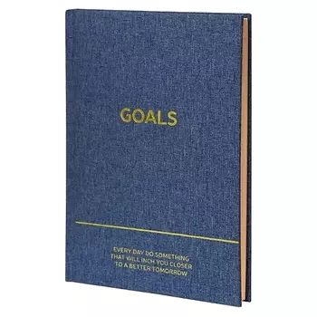 LOREX Блокнот JEANS A5 ткань джинсовая с тиснением