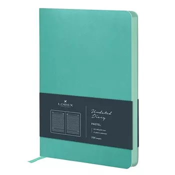 LOREX Ежедневник недатированный PASTEL А5 128 л