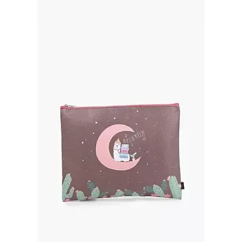 LOREX Косметичка папка А4 ALPACA на молнии