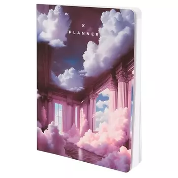 LOREX Планер ежедневник недатированный CLOUDS 72 л soft-touch