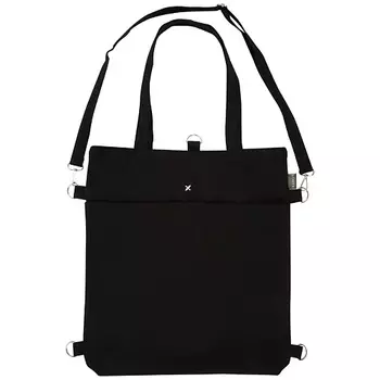 LOREX Сумка тоут TOTAL BLACK с молнией и 2 карманами