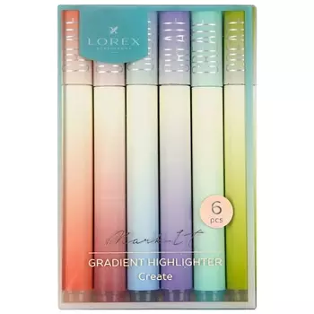 LOREX Текстовыделители Mark it CREATE 1-4 мм