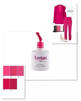 LORILAC Гель-лак для ногтей
