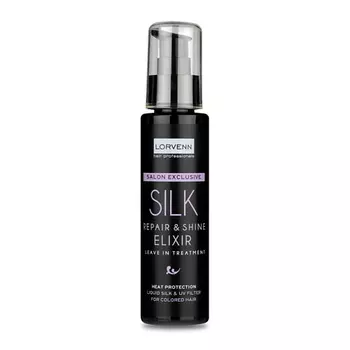LORVENN HAIR PROFESSIONALS Эликсир с жидким шелком SILK REPAIR SHINE ELIXIR 100.0