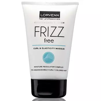 LORVENN HAIR PROFESSIONALS Маска интенсивного увлажнения FRIZZ FREE CURL ELASTICITY MASQUE 100.0
