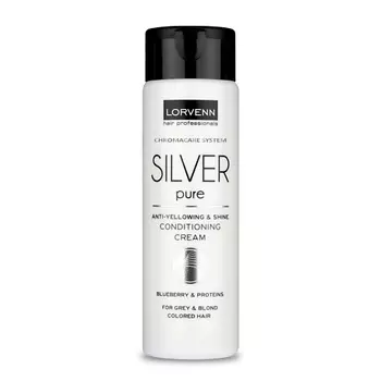 LORVENN HAIR PROFESSIONALS Нейтрализующий крем-кондиционер SILVER PURE ANTI-YELLOWING 300.0