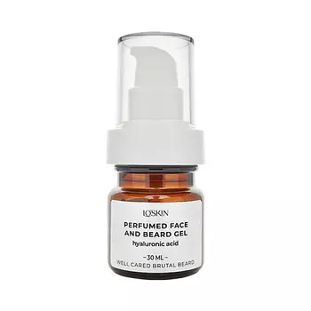 LOSKIN Универсальный парфюмированный гель для лица, бороды и волос, мужской с гиалуроновой кислотой 30.0