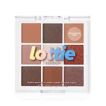 LOTTIE LONDON Палетка теней для век Chocolate Box