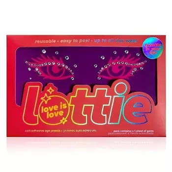 LOTTIE LONDON Стразы для век самоклеящиеся Eye Jewels
