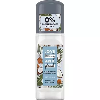 LOVE BEAUTY&PLANET дезодорант шариковый КОКОСОВАЯ ВОДА И ЦВЕТЫ МИМОЗЫ