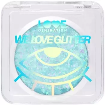 LOVE GENERATION Глиттер для лица We love glitter
