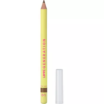 LOVE GENERATION Карандаш для бровей средней жесткости