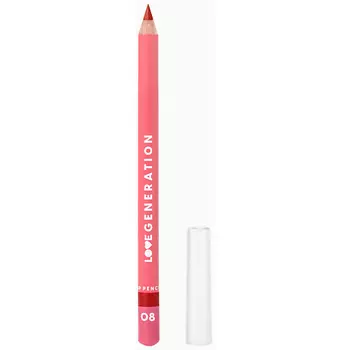 LOVE GENERATION Карандаш для губ, ровный четкий контур