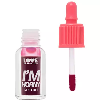 LOVE GENERATION Тинт для губ I'm Horny стойкий, на водной основе