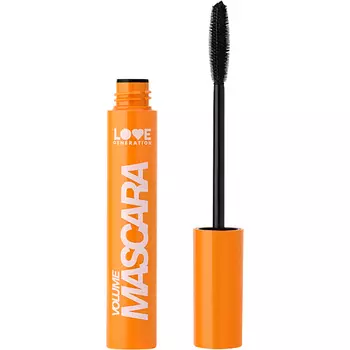 LOVE GENERATION Тушь для ресниц с эффектом объема и разделения Volume Mascara