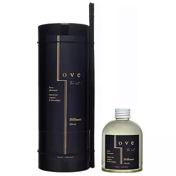 LOVE TEA ART Диффузор для дома "Черный чай, Коньяк и Шоколад" 250