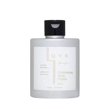 LOVE TEA ART Гель - Скраб для тела и рук "Белый чай и Цитрус" 300