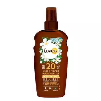 LOVEA Масло для тела сухое с SPF 20 Dry Oil Medium Protection