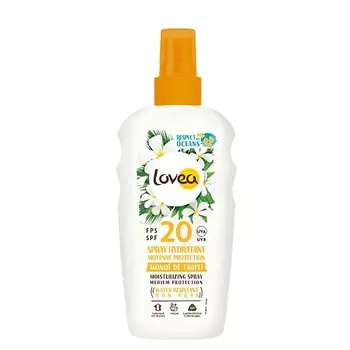 LOVEA Спрей для тела увлажняющий с SPF 20 Moisturizing Spray Medium Protection