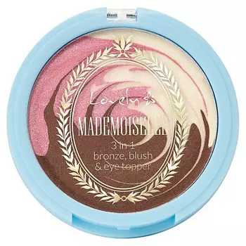 LOVELY Бронзер-румяна Mademoiselle 3-in-1 Bronzer