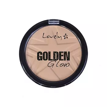 LOVELY Пудра для лица Golden Glow