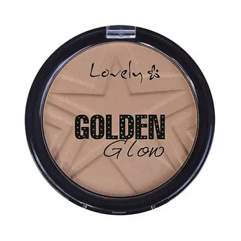 LOVELY Пудра для лица Golden Glow