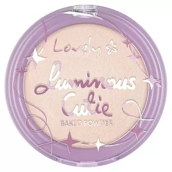 LOVELY Пудра для лица Luminous Cutie Baked