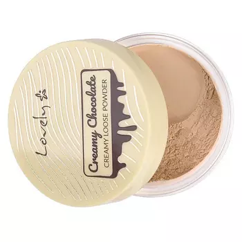 LOVELY Рассыпчатая пудра матовая Creamy Chocolate Loose Powder